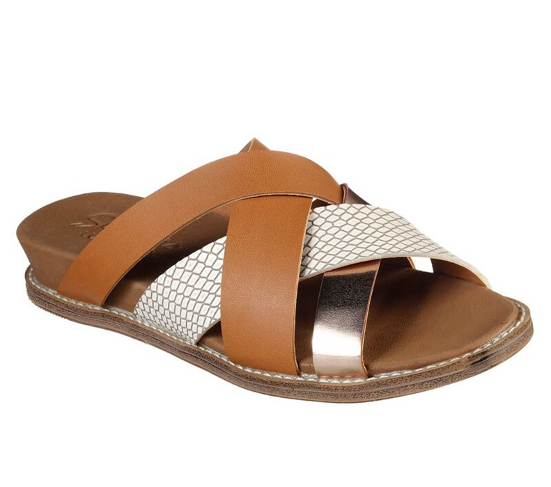 Skechers Sweet Chic - Womens Sandals Brown [AU-LS4622]